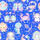 Cute Kawaii Zodiac 8 electric blue