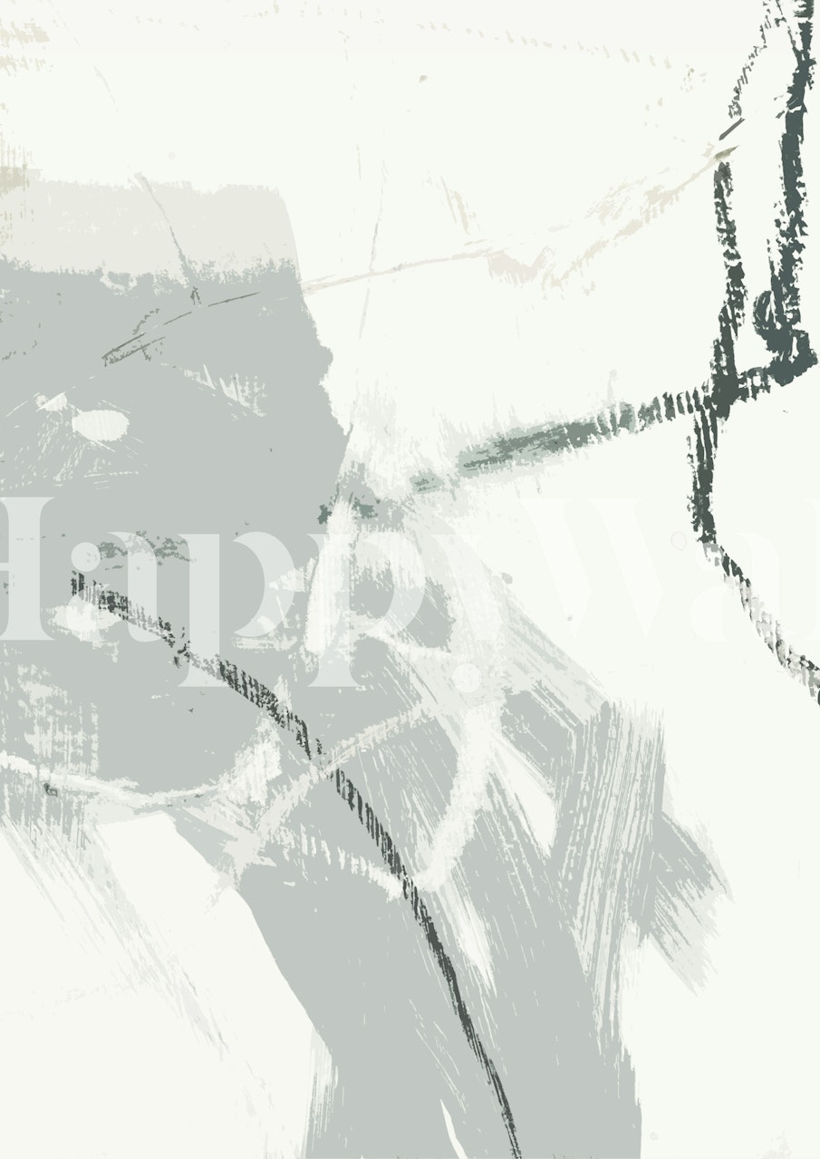 Neutral modern texture tapetti huoneessa