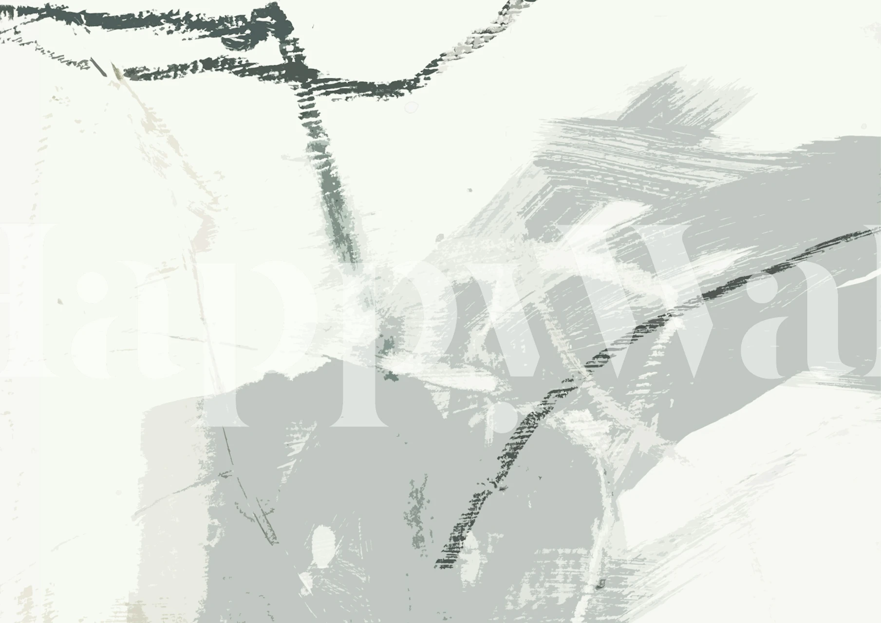 Neutral modern texture wallpaper in a room