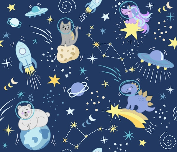 Kitty in The Blue Sky