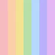 Pastel Rainbow Stripes Wallpaper 3