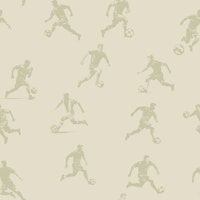 Soccer Players 9 behang