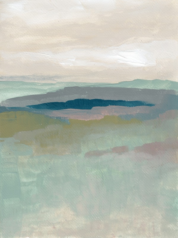 Misty Abstract landscape