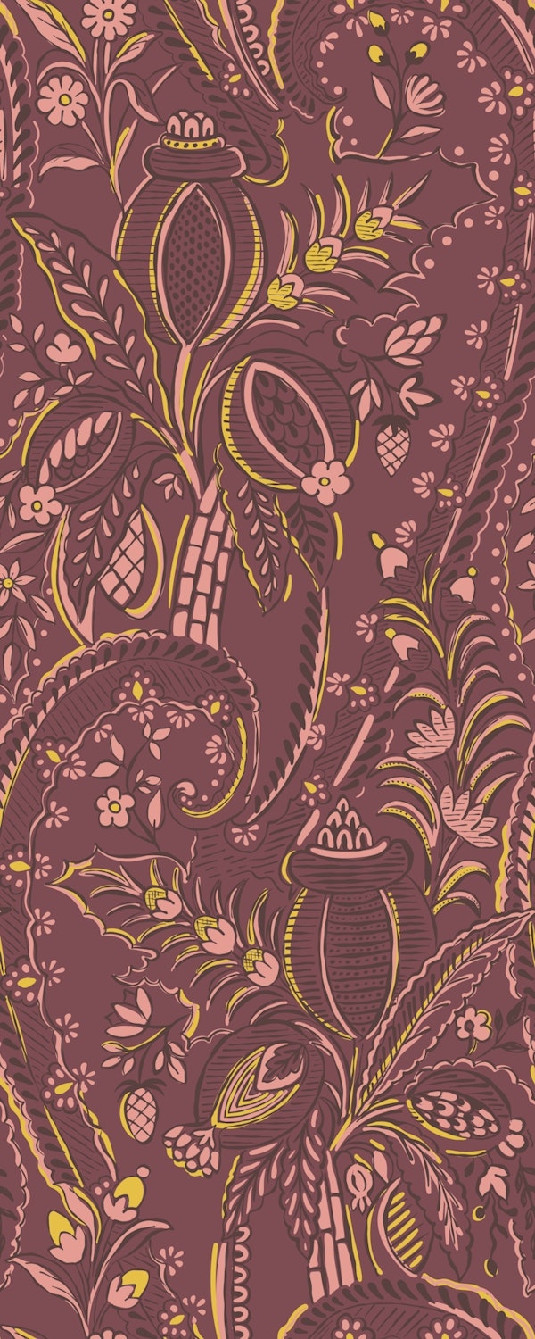 Bohemian Botanical harmony mauve