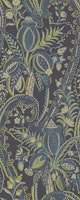 Bohemian Botanical harmony grey and blue tapety