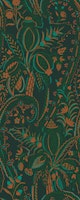 Bohemian Botanical harmony dark green tapety