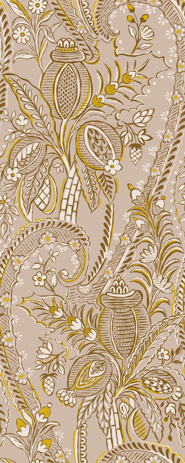Bohemian Botanical harmony beige