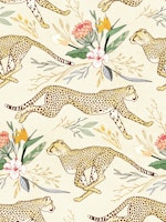 Weightless Cheetahs in Boundless Safari wallpaper