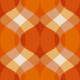 70s Ogee Orange
