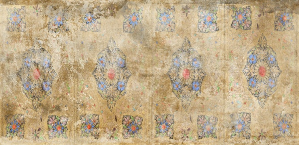 Antique Gold Byzantine Art Decoration