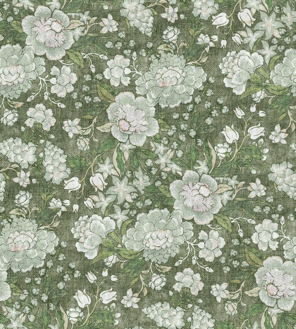 Sage Green Chinese Chintz