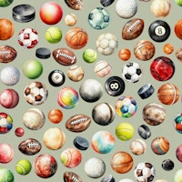 All Sport Balls 2 behang