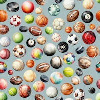 All Sport Balls 3 behang