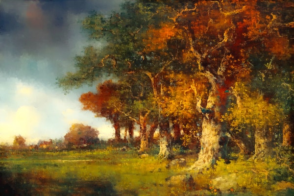 Autumnal Forest Glow