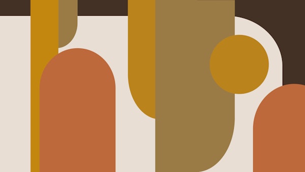 Autumn Hues Abstraction