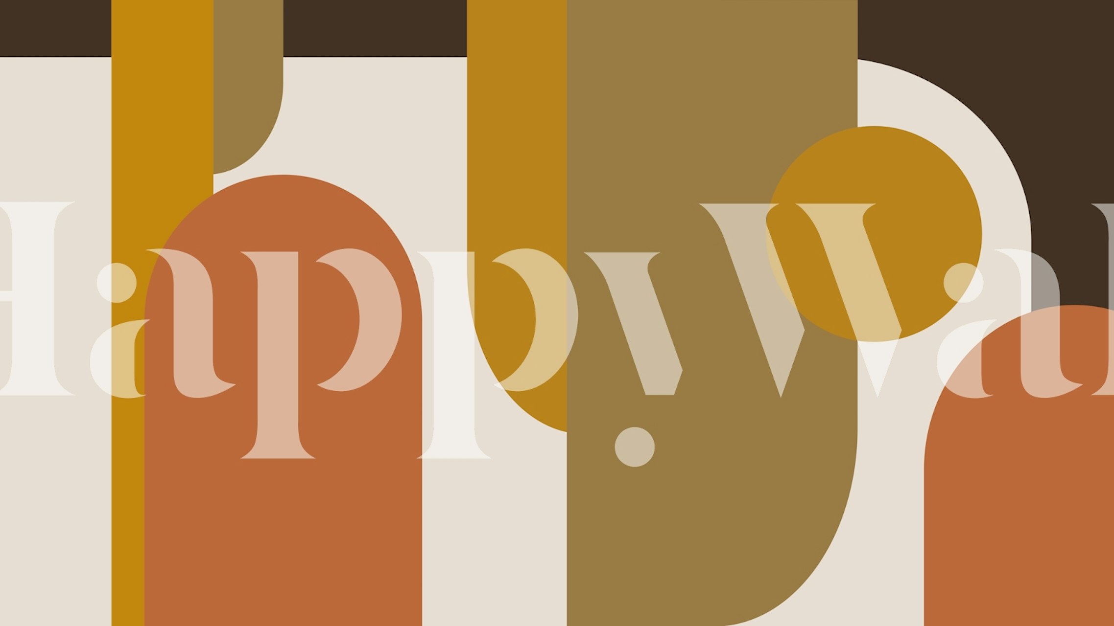 Autumn Hues Abstraction tapeta v pokoji