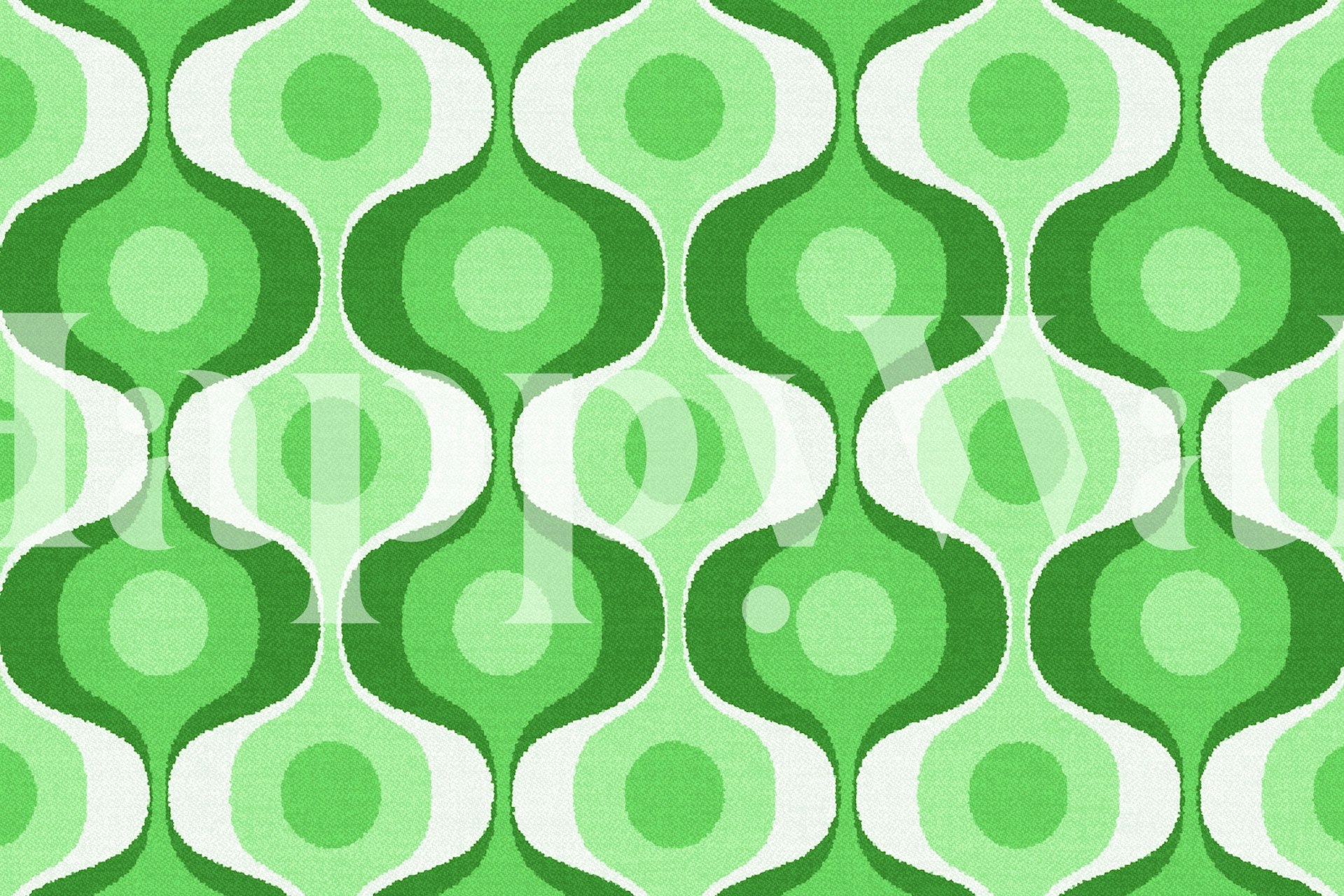 Groen retro geometrisch ontwerp