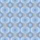 Scandi Blue Retro Geometric Repeat