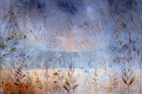 Rustic Scandinavian Meadow tapet