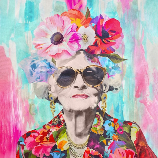Ageless Glamour Unbound Female Portrait