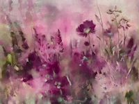 Misty Meadow Dream tapete