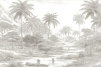 Tropical Serenity Scene tapet