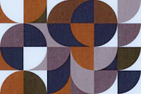 Geometric Retro Harmony wallpaper