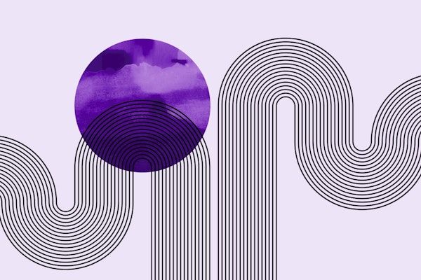 Modern Amethyst Curve