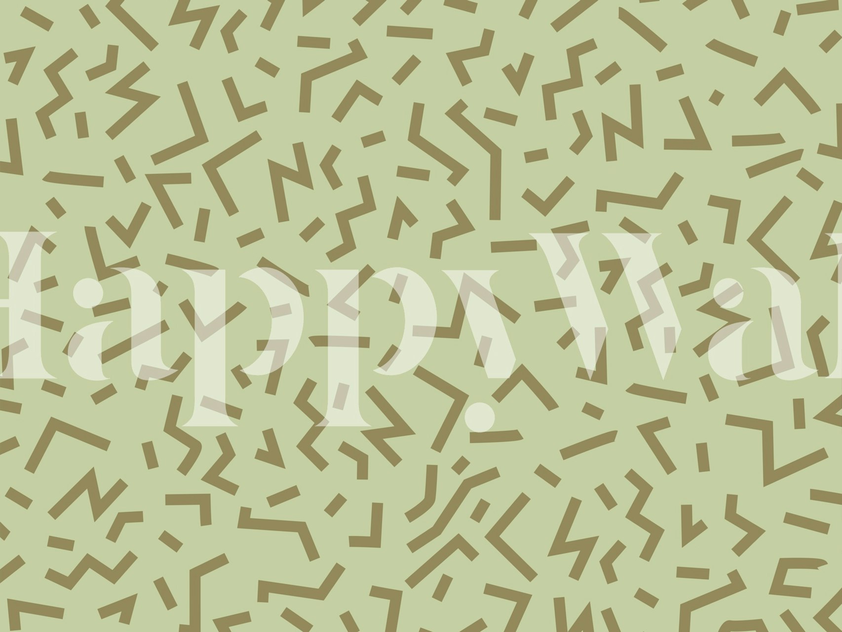 Moderna pozadina sa zigzag uzorkom sage u sobi