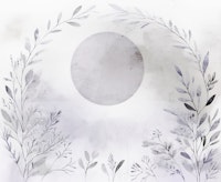 Lunar Foliage Symphony ταπετσαρία