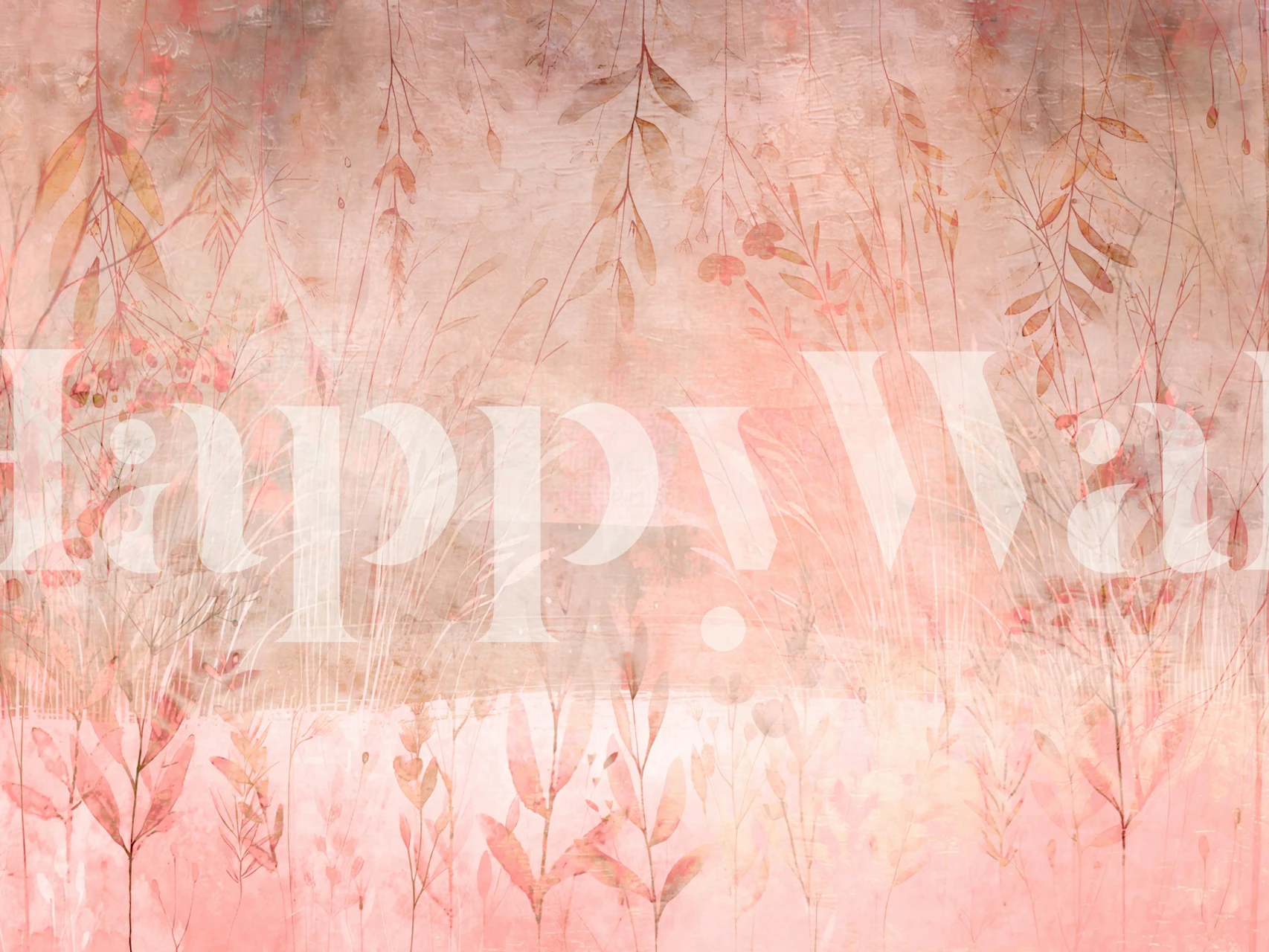 Blush Meadow Dreams tapet i ett rum