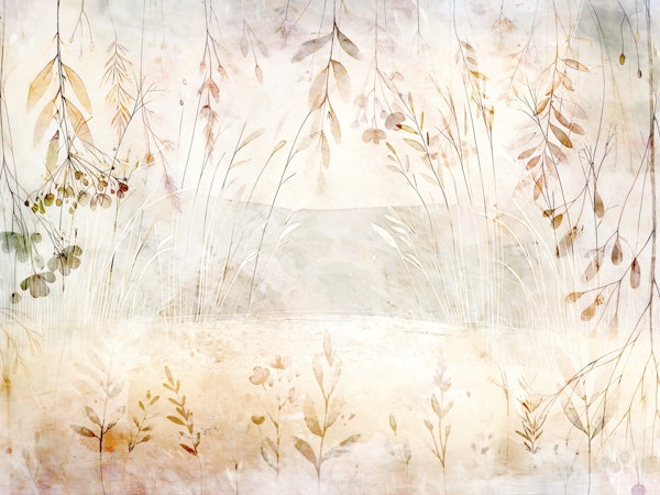 Ethereal Botanic Canvas
