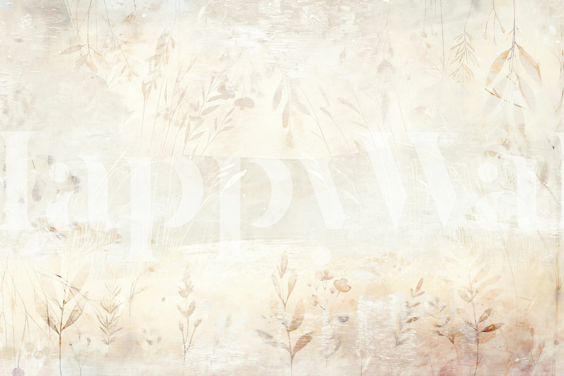 Serenade of Fall Tapete in einem Raum