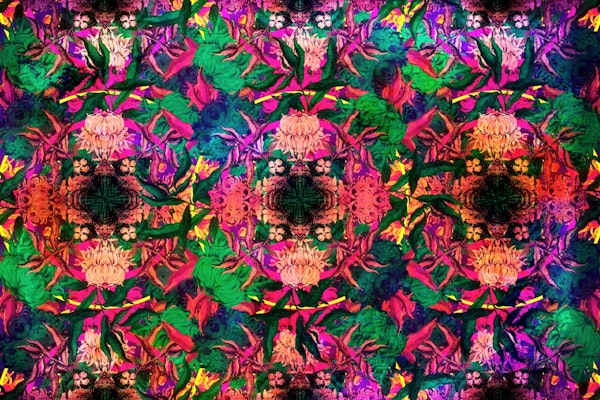 Psychedelic Garden Bliss