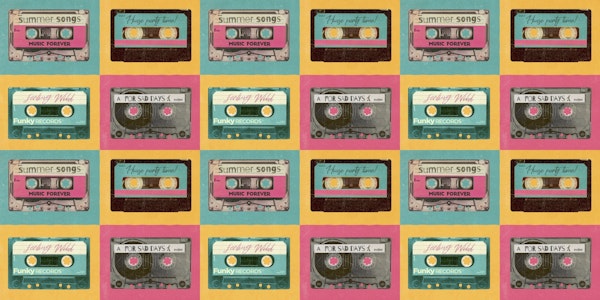 Retro Tunes Decor Art
