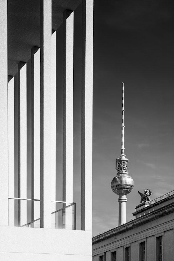BERLIN Monochrome TV Tower & Museum Island