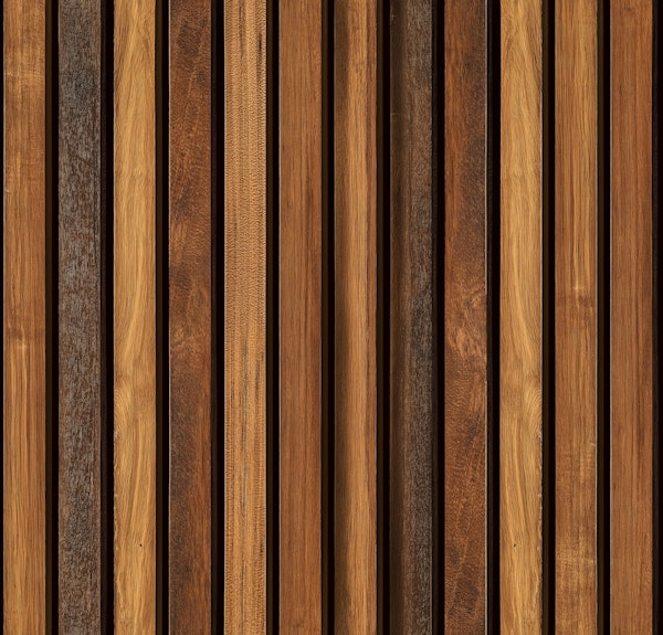 Natural Wood Stripes Panel