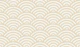 Seigaiha, beige, Large
