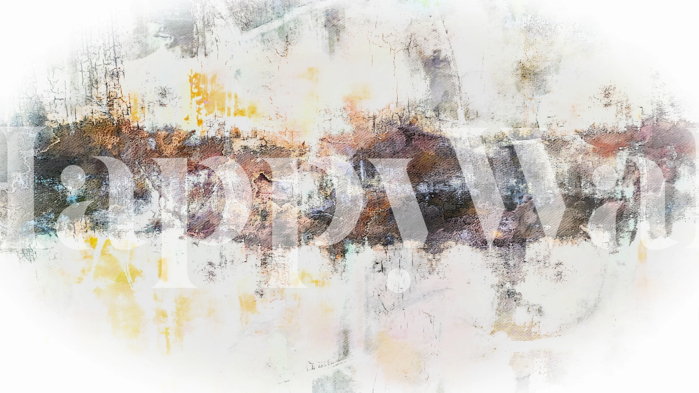 Dreamy Art Escape tapet i ett modernt rum