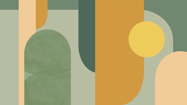 Abstract Autumn Hues