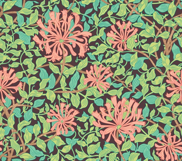 Victorian Honeysuckle pattern 24