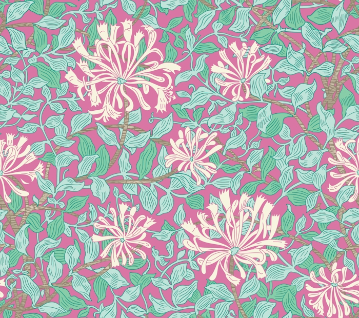 Victorian Honeysuckle Pattern 26 - Happywall