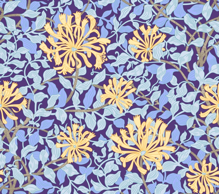 Victorian Honeysuckle Pattern 29 - HappyWall