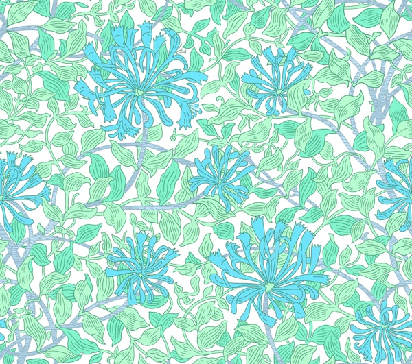 Victorian Honeysuckle pattern 33