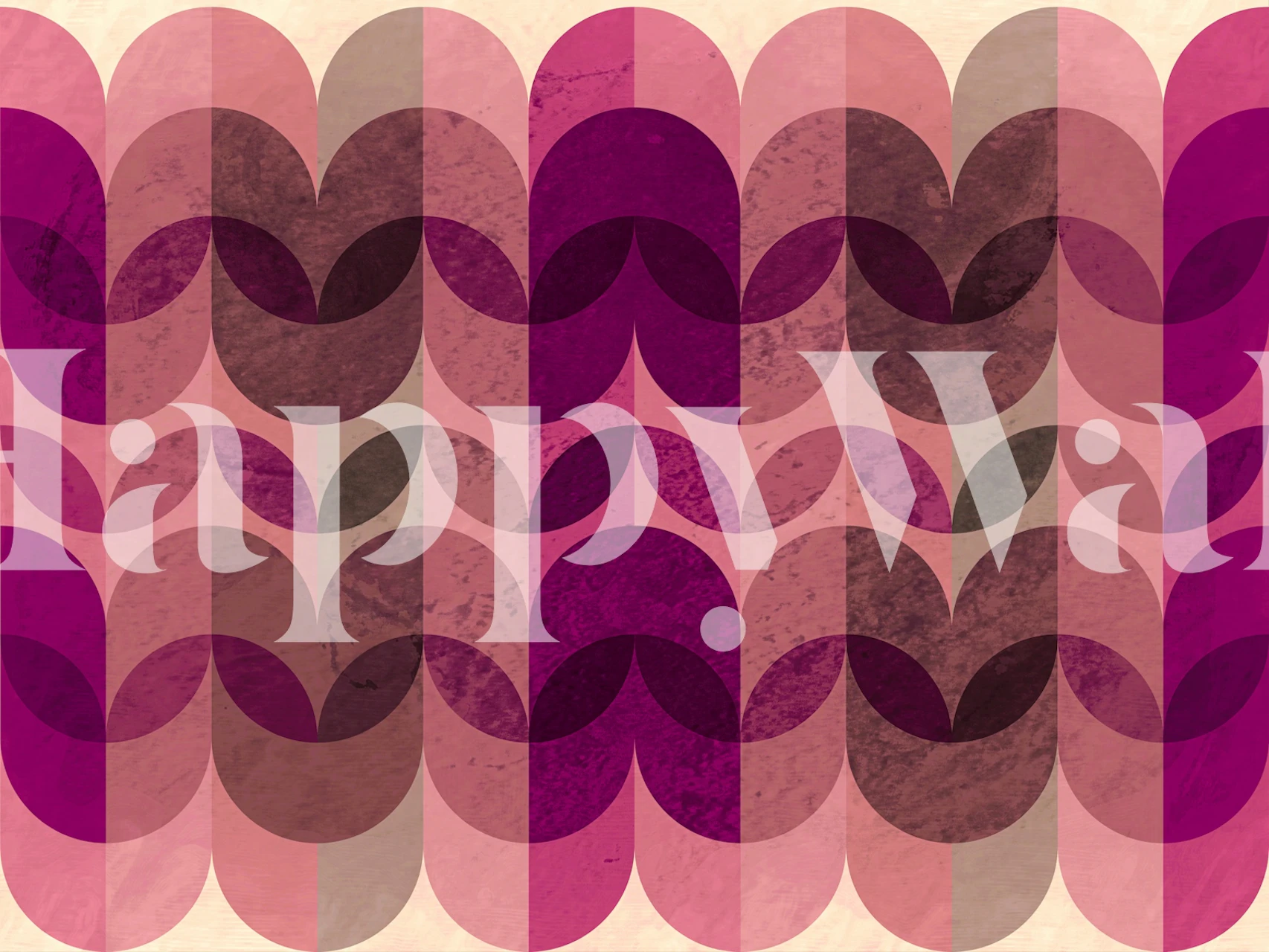 Earthy Tone Arches tapet i et rom