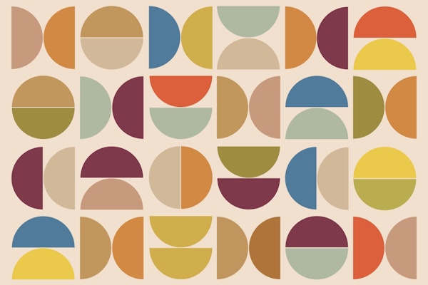 Retro Geometric Harmony