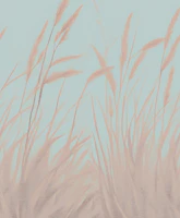 Autumn Grasses Bliss papel de parede
