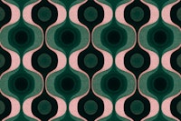 Art Deco Ripple tapet