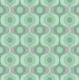 Retro Mint Green 70s Groovy Geo