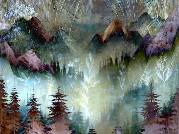 Mystic Mountain Reflection